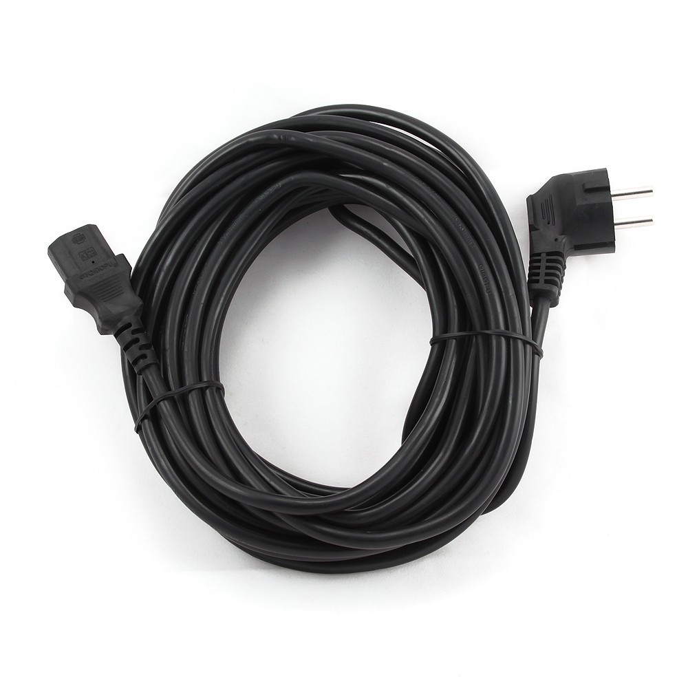 Kabel zasilający komputerowy IEC 320 C13 z certyfikatem VDE Gembird PC-186-VDE-10M (10 m) - obrazek 4