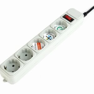 Listwa przeciwprzepięciowa Gembird SPG3-B-10C (3 m)