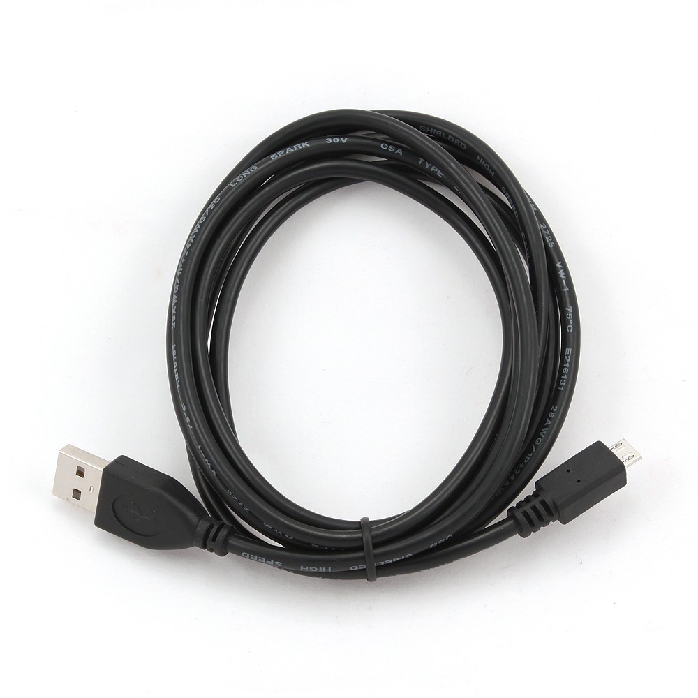 Kabel micro USB-USB 2.0 Gembird AM-MBM5P (0,3 m) - obrazek 3
