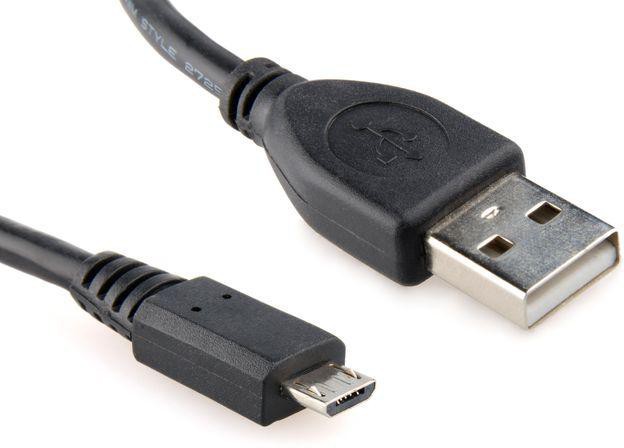 Kabel micro USB-USB 2.0 Gembird AM-MBM5P (0,3 m) - obrazek 4