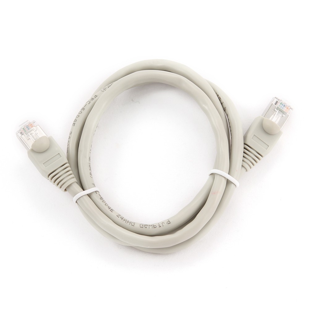 Kabel sieciowy UTP Gembird PP6U-1M kat. 6, Patch cord RJ-45 (1 m) - obrazek 3