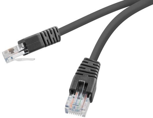 Kabel sieciowy UTP Gembird PP6U-2M/BK kat. 6, Patch cord RJ-45 (2 m) - obrazek 3