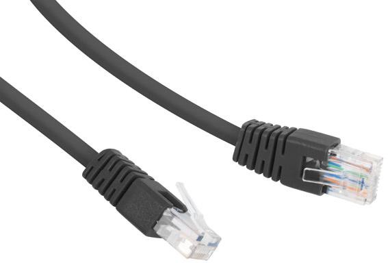 Kabel sieciowy UTP Gembird PP6U-2M/BK kat. 6, Patch cord RJ-45 (2 m) - obrazek 4