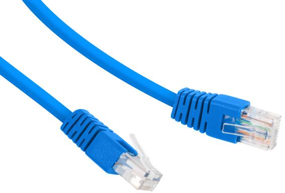 Kabel sieciowy UTP Gembird PP12-1M/B kat. 5e, Patch cord RJ-45 (1 m) - obrazek 3