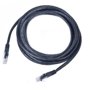 Kabel sieciowy UTP Gembird PP12-0.5M/BK kat. 5e, Patch cord RJ-45 (0,5 m)