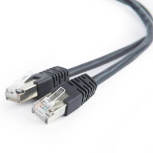 Kabel sieciowy FTP Gembird PP22-1M/BK kat. 5e, Patch cord RJ-45 (1 m)