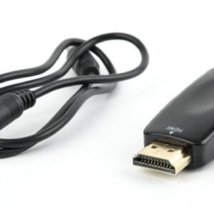 Konwerter sygnału HDMI do VGA z gniazdem mini Jack Gembird