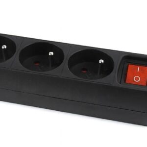 Listwa zasilająca UPS Gembird EG-PSU3F-01 (0.6m)