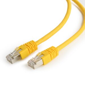 Kabel kat.6 FTP Patch cord 0.25m (żółty) Gembird