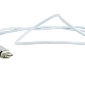 Kabel USB 2.0 magnetyczny USB C 1.0m srebrny Gembird