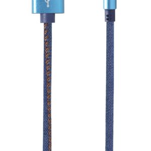 Kabel USB 2.0 - Lightning 1m oplot tekstylny złącze kątowe Gembird