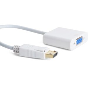 Adapter Display Port do VGA Gembird (biały)
