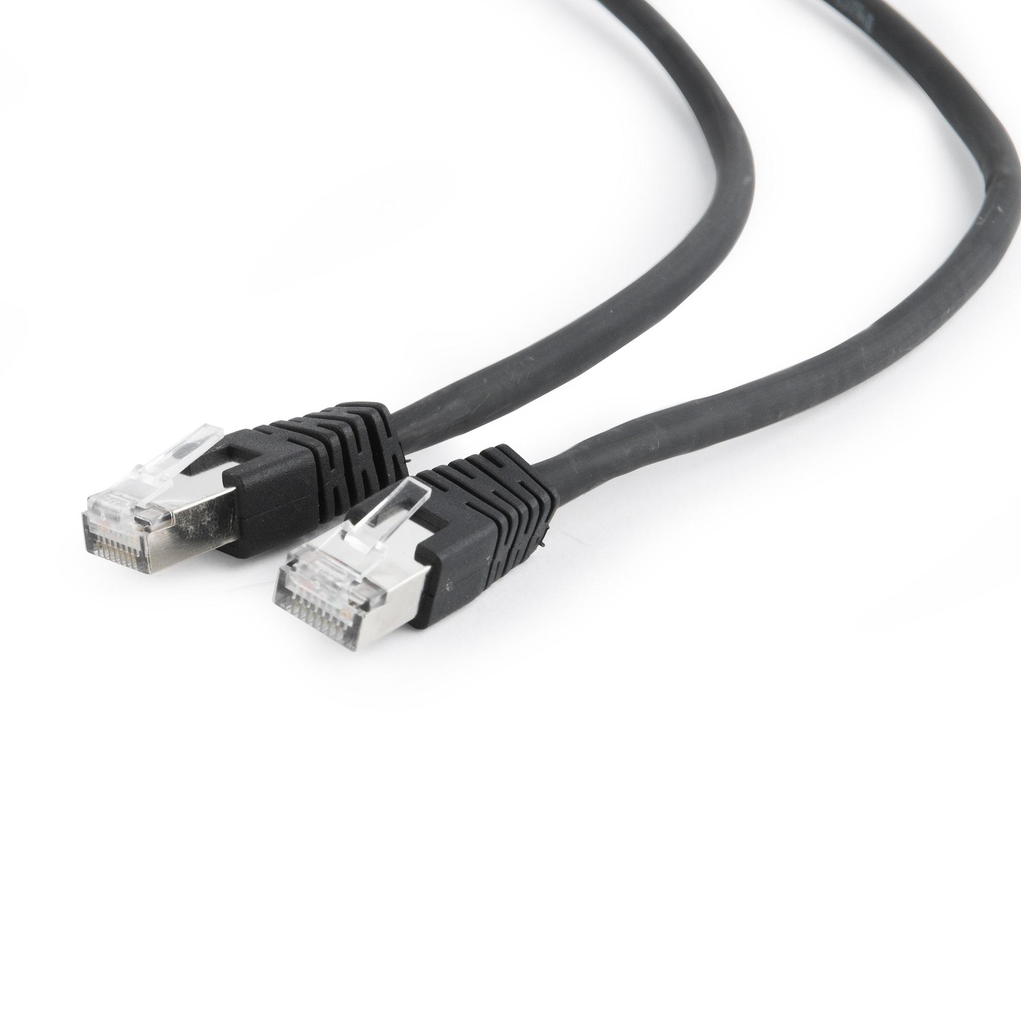 Kabel kat.6A SFTP LSZH Patch cord 1m (czarny) Gembird - obrazek 3