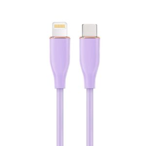 Kabel USB 2.0 CM/CM 60W PD 1.5m Gembird fioletowy