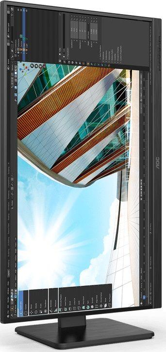 Monitor AOC 27" Q27P2Q VGA DVI HDMI DP 4xUSB 3.1 głośniki - obrazek 3