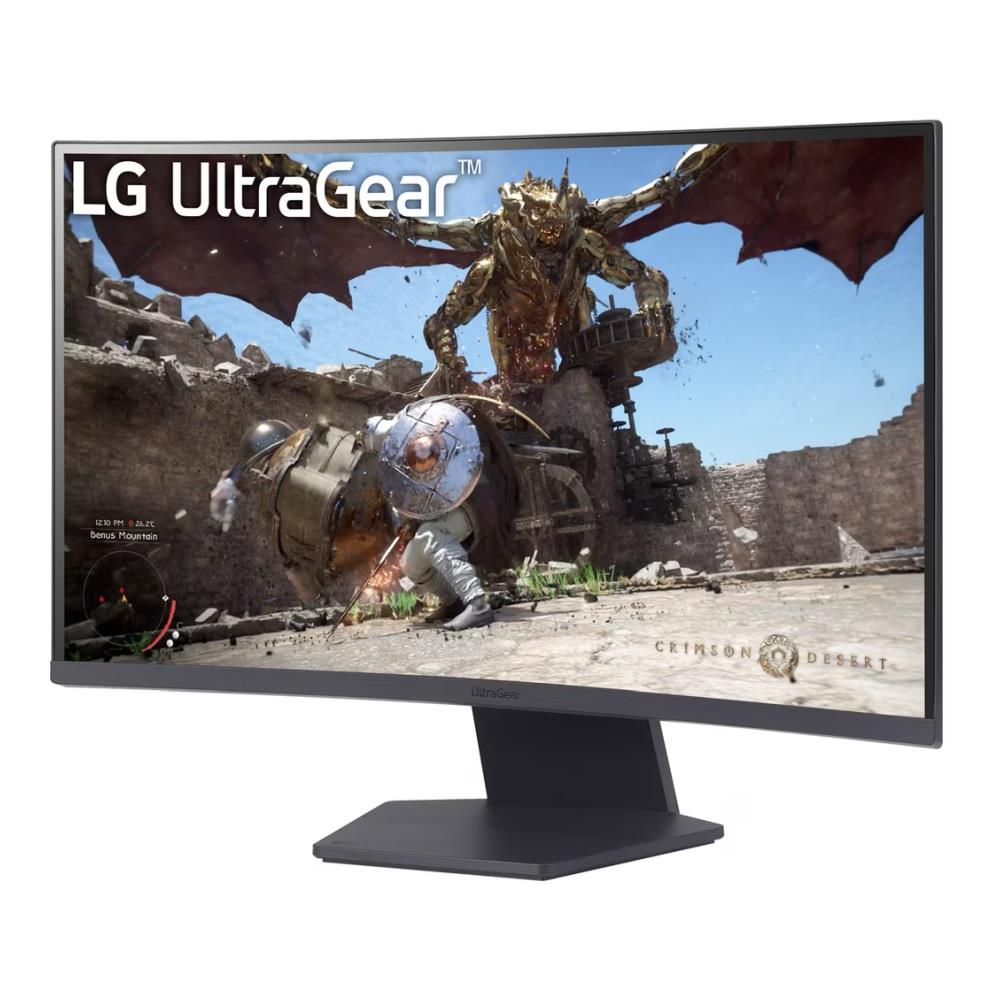 Monitor LG 27" UltraGear 27GS60QC-B VA WQHD 180Hz 2xHDMI DP - obrazek 2