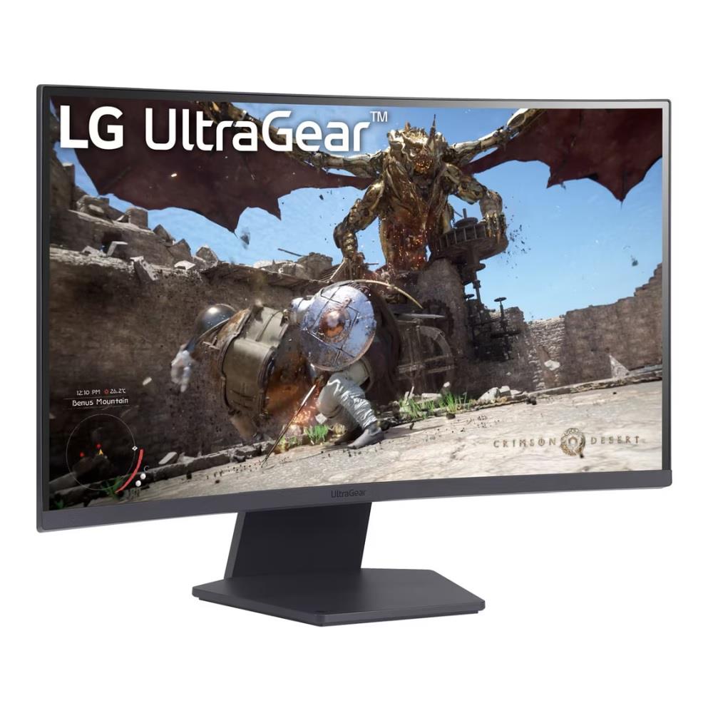 Monitor LG 27" UltraGear 27GS60QC-B VA WQHD 180Hz 2xHDMI DP - obrazek 3