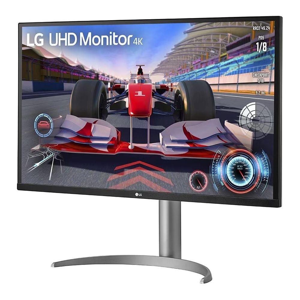 Monitor LG 31,5" UltraFine 32UQ750P-W 4K UHD 2xHDMI DP 2xUSB 3.0 USB-C głośniki - obrazek 2