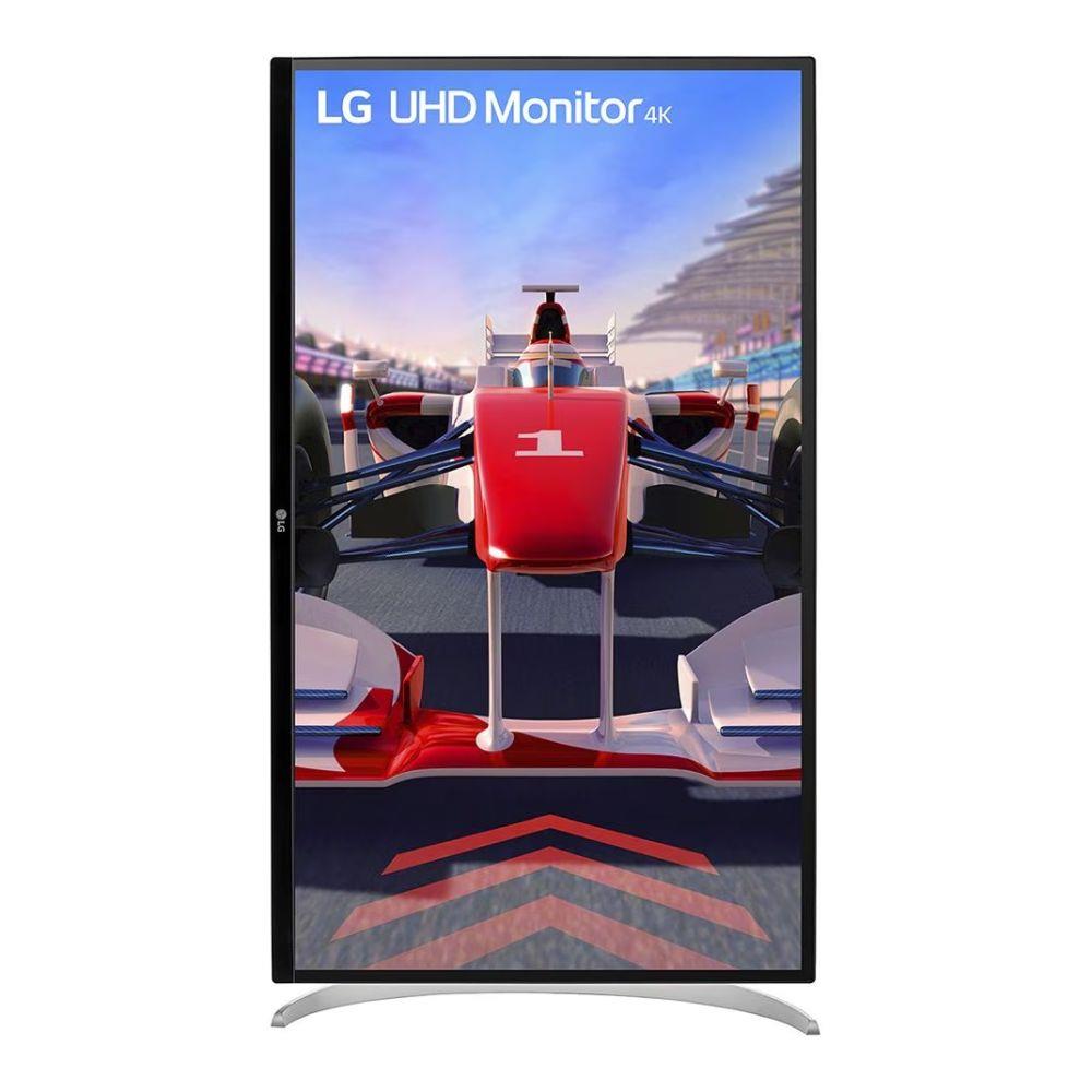 Monitor LG 31,5" UltraFine 32UQ750P-W 4K UHD 2xHDMI DP 2xUSB 3.0 USB-C głośniki - obrazek 4