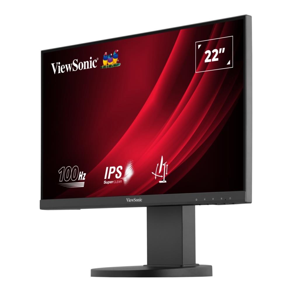 Monitor ViewSonic 21,5" VG2208A-HD Ergonomic Monitor IPS FHD 100Hz HDMI DP VGA - obrazek 3