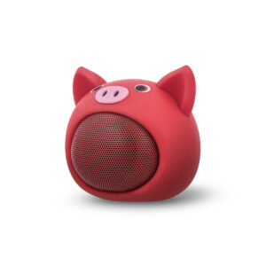 Forever głośnik Bluetooth Sweet Animal Pig Rose czerwony ABS-100