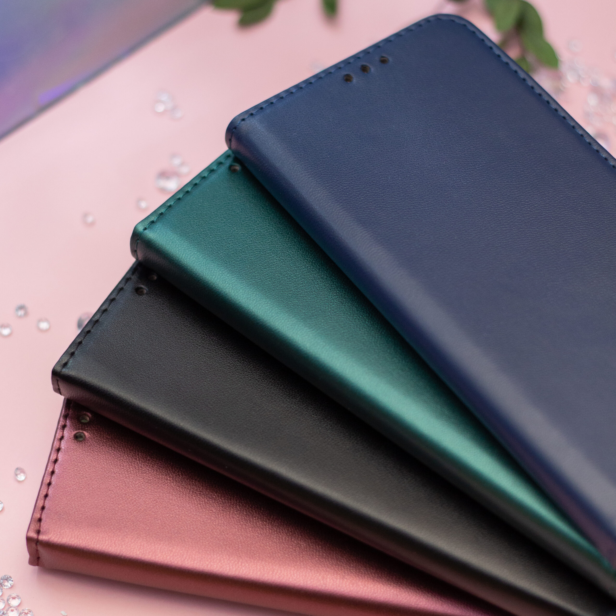 Etui Smart Magnetic do Honor Magic 7 Pro burgundowe - obrazek 15