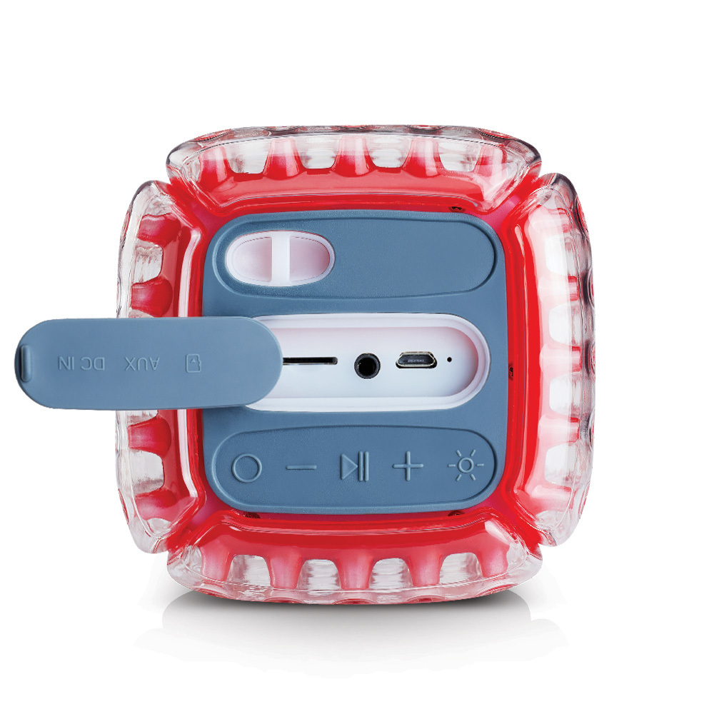 Forever głośnik Bluetooth BumpAir czerwony BS-700 - obrazek 5