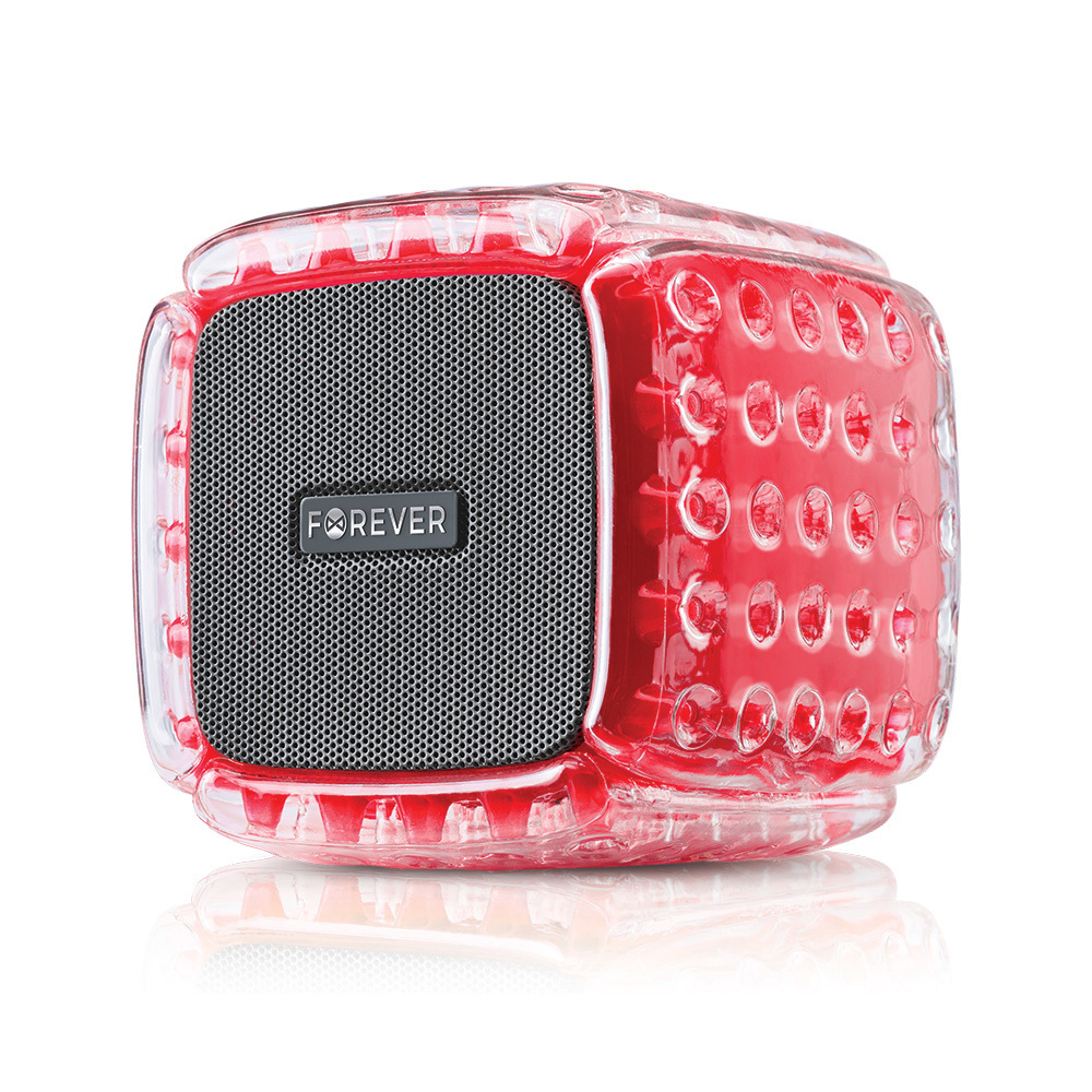 Forever głośnik Bluetooth BumpAir czerwony BS-700 - obrazek 7