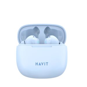HAVIT słuchawki Bluetooth TW967 dokanałowe niebieskie