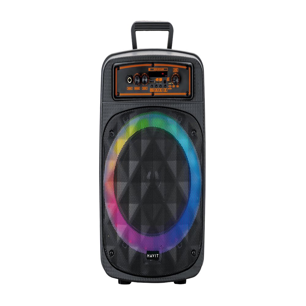 HAVIT głośnik Bluetooth SF124 LED karaoke czarny