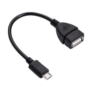 Akyga adapter z kablem AK-AD-09 micro USB B (m) / USB A (f) OTG 15cm