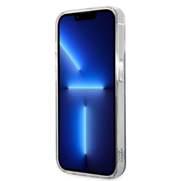 Guess zestaw nakładka + ładowarka do iPhone 14 Pro Max 6,7" GUBPP14XHMEACSK czarna hard case Marble MagSafe - obrazek 6