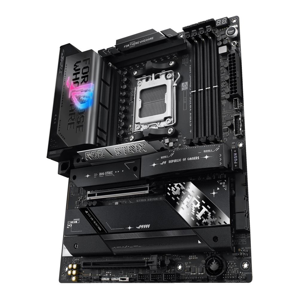 Płyta Asus ROG STRIX X870E-E GAMING WIFI /AMD X870/DDR5/SATA3/M.2/USB4/WiFi/BT/PCIe5.0/AM5/ATX - obrazek 3