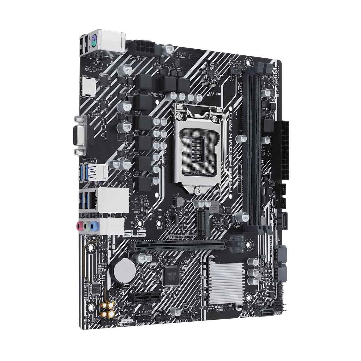 Płyta Asus PRIME H510M-K R.2.0 /H470/DDR4/SATA3/M.2/USB3.0/PCIe4.0/s.1200/mATX - obrazek 4