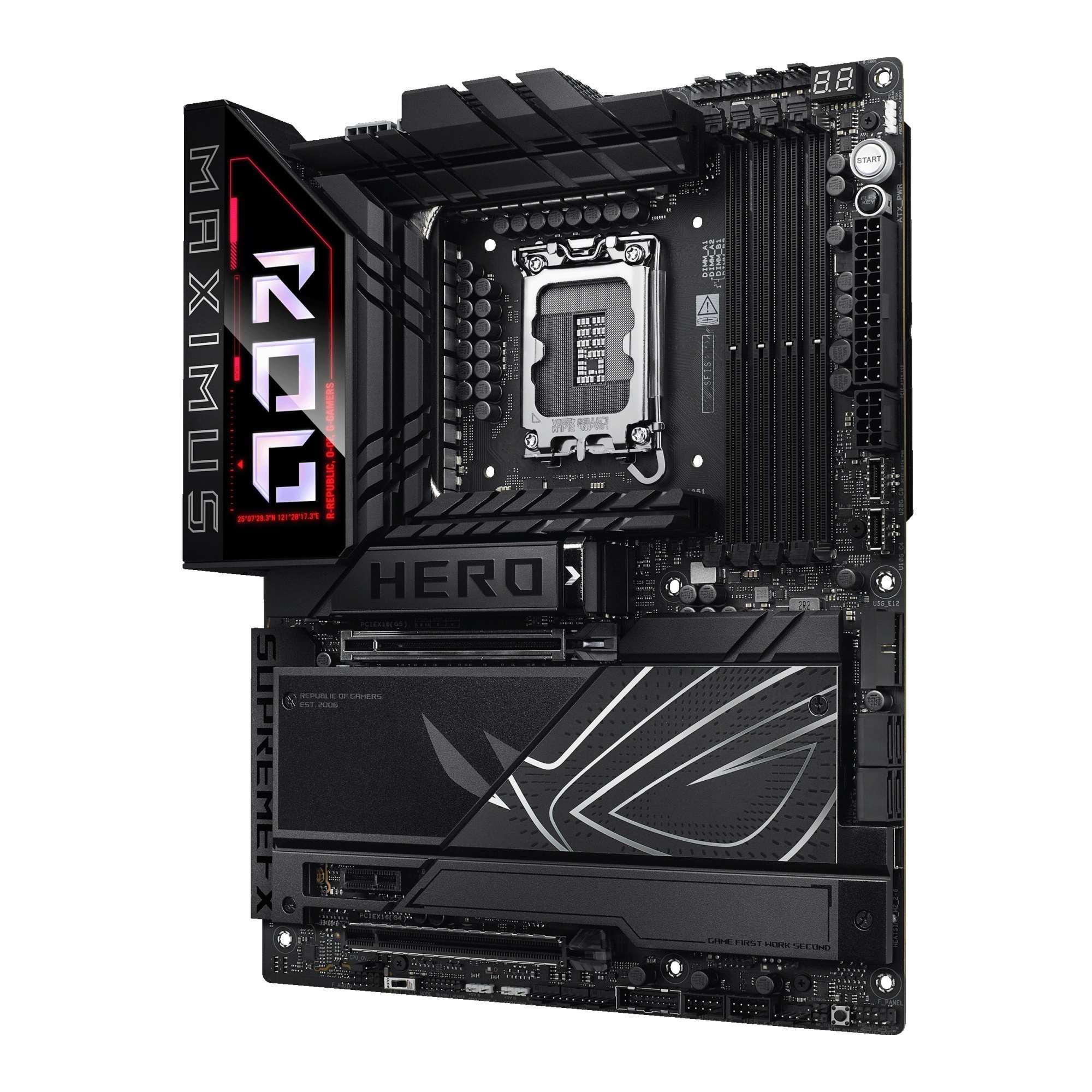 Płyta Asus ROG MAXIMUS Z890 HERO /Z890/DDR5/SATA3/M.2/USB4/WiFi/BT/PCIe5.0/s.1851/ATX - obrazek 3