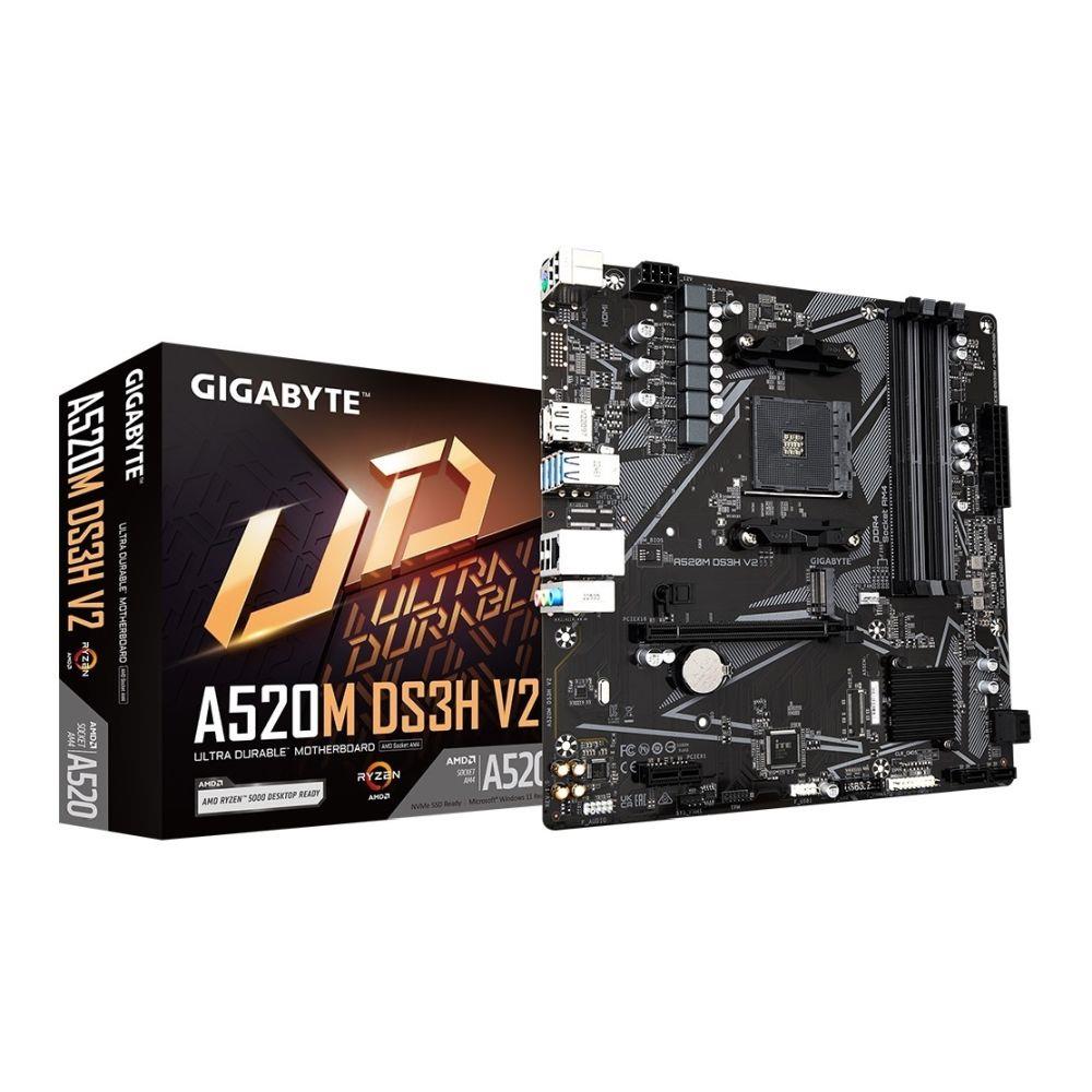 Płyta Gigabyte A520M DS3H V2 (rev. 1.0) /AMD A520/DDR4/SATA3/M.2/USB3.0/PCIe3.0/AM4/mATX - obrazek 5