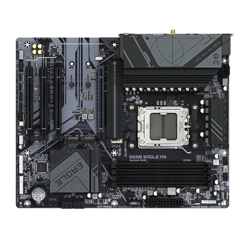 Płyta Gigabyte B650 EAGLE AX /AMD B650/DDR5/SATA3/M.2/WiFi/BT/PCIe4.0/AM5/ATX - obrazek 4