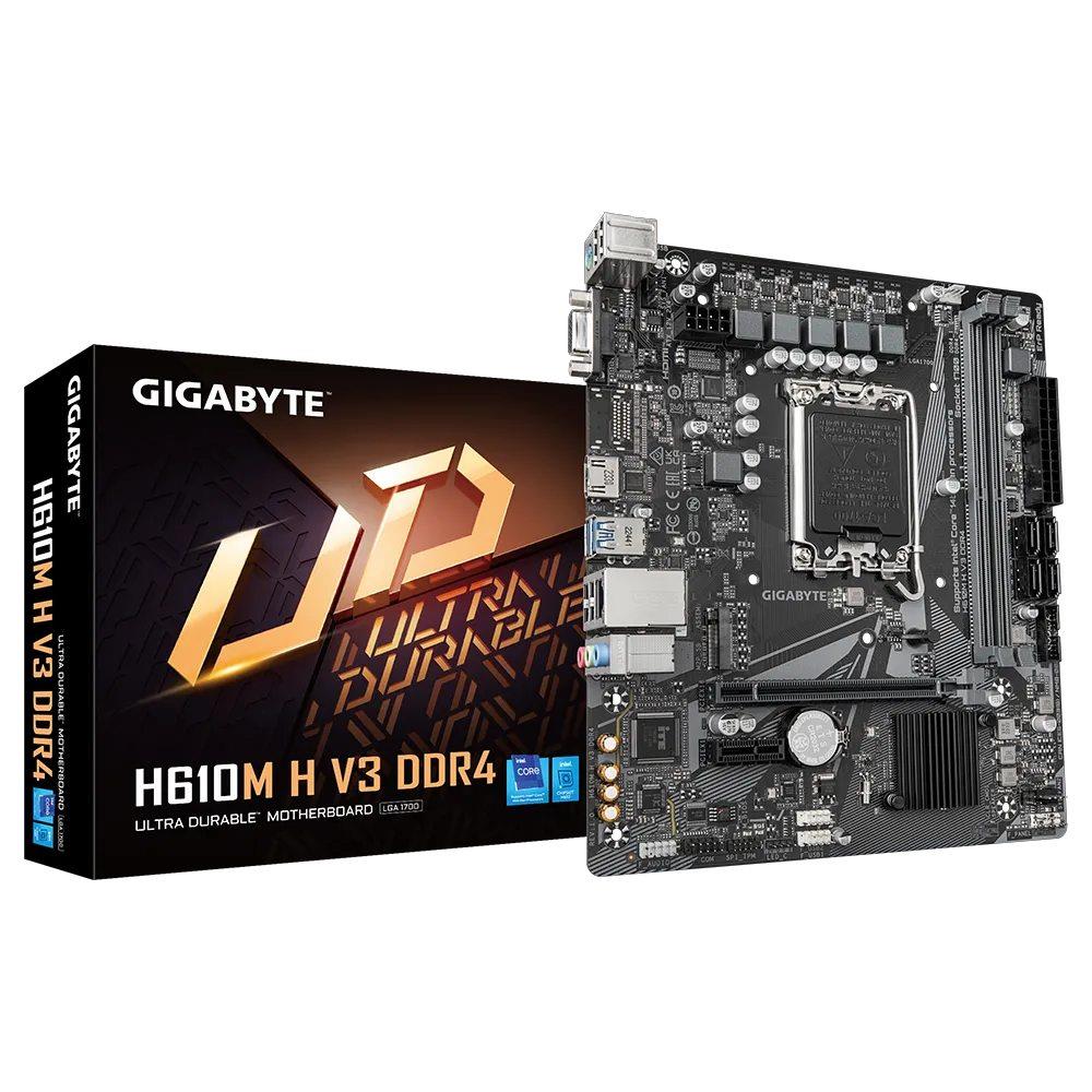 Płyta Gigabyte H610M H V3 DDR4 (rev. 1.0) /H610/DDR4/SATA3/M.2/USB3.0/PCIe4.0/s.1700/mATX - obrazek 5