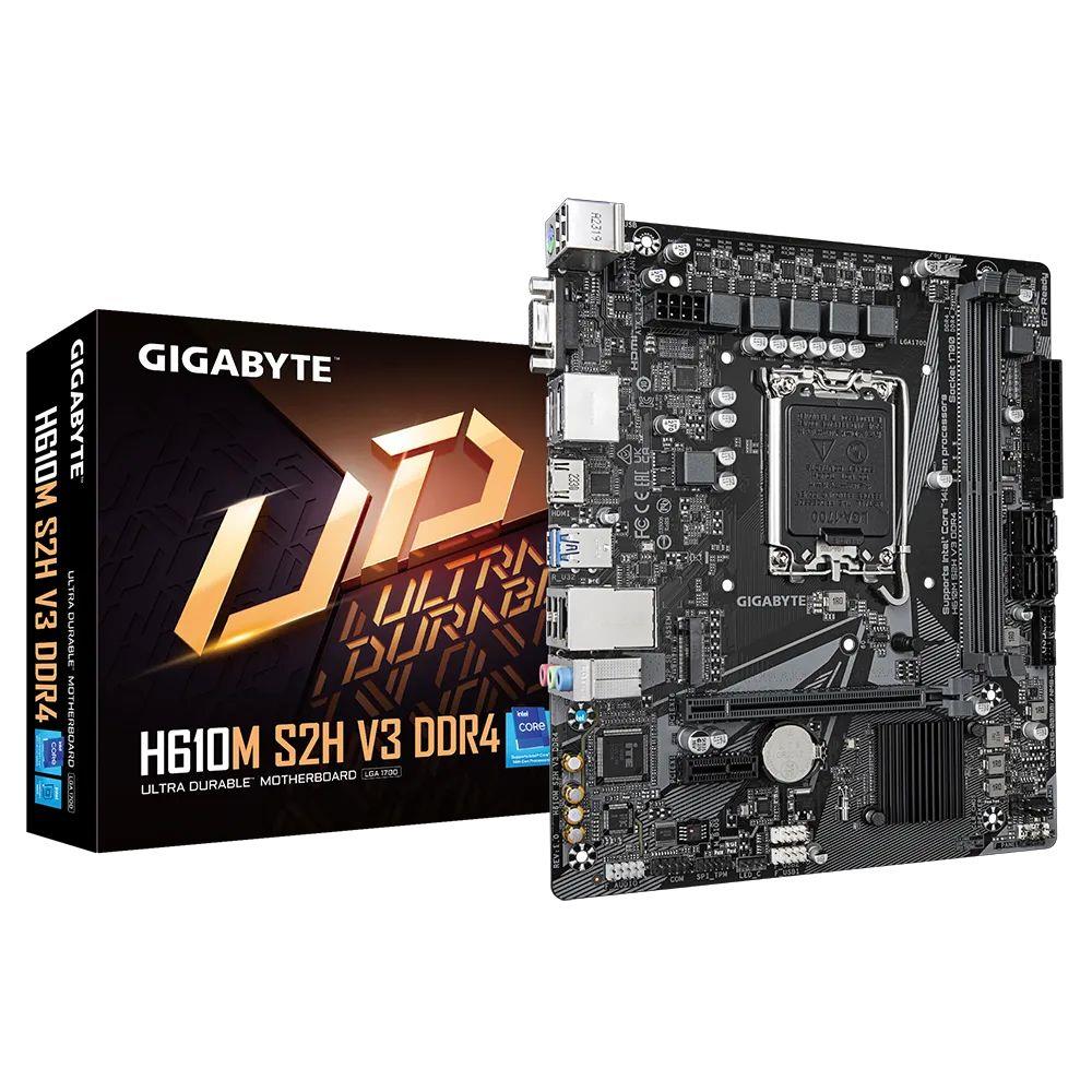 Płyta Gigabyte H610M S2H V3 DDR4 (rev. 1.0) /H610/DDR4/SATA3/M.2/USB3.0/PCIe4.0/s.1700/mATX - obrazek 5