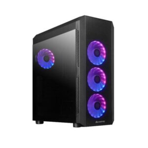 Obudowa Chieftec SCORPION 4 GL-04B-OP ATX ARGB z oknem bez zasilacza czarna