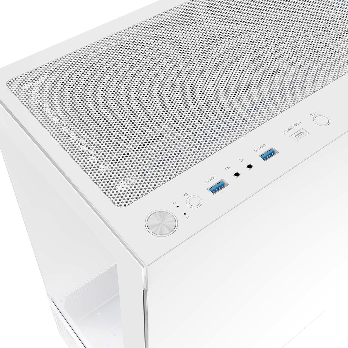 Obudowa LOGIC LOOK ARGB Midi Biała - obrazek 6