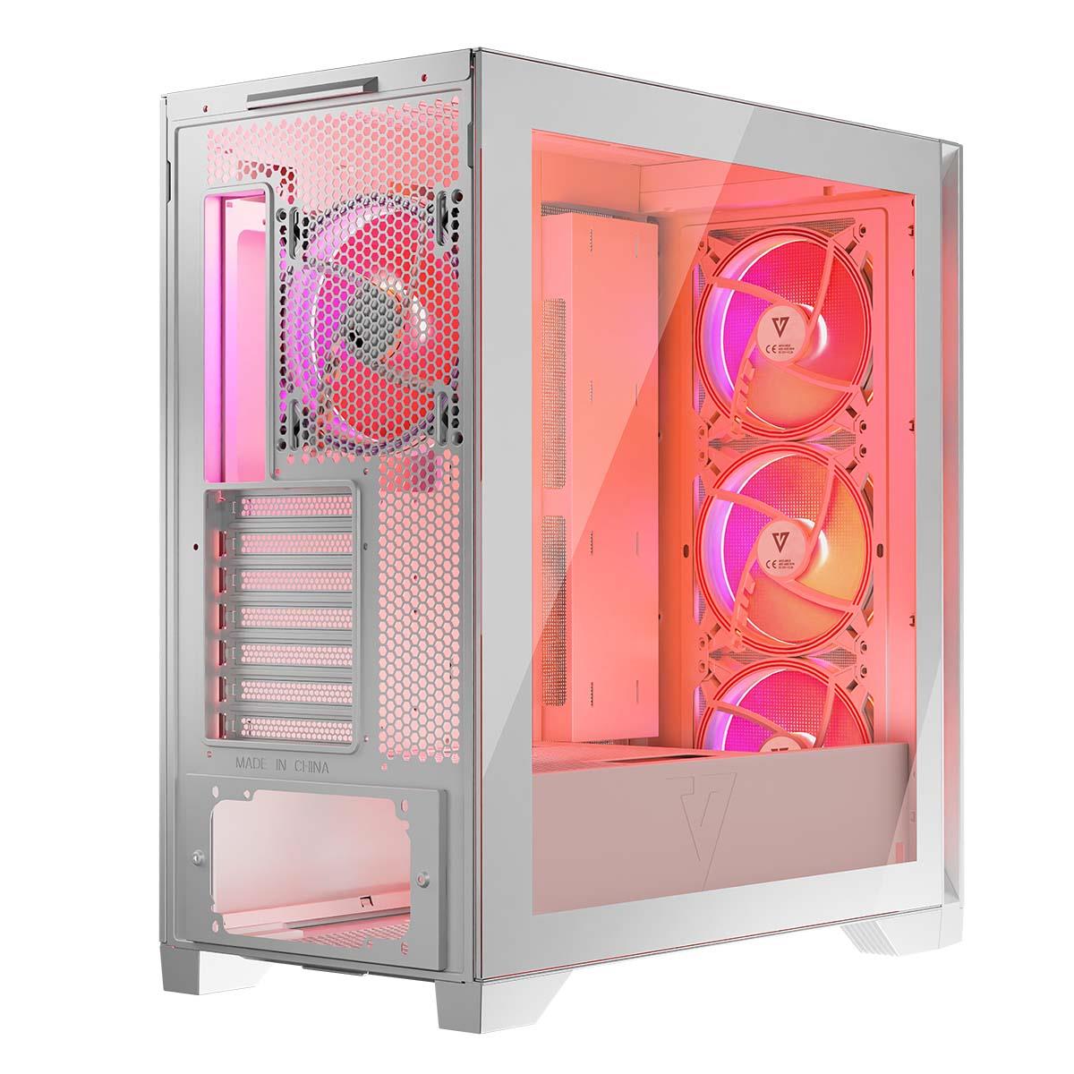 Obudowa Modecom Volcano Expanse S ARGB MIDI Biała - obrazek 6