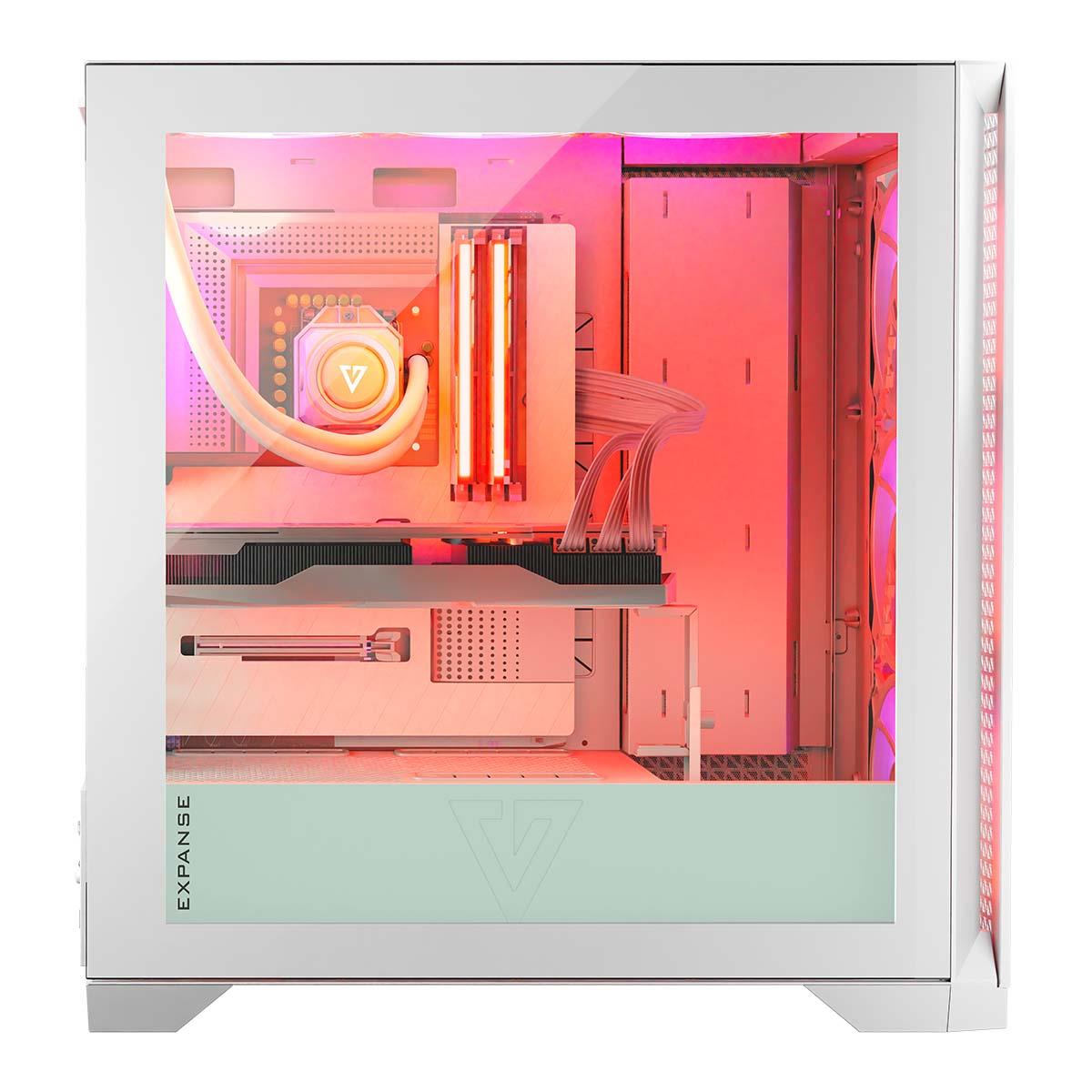 Obudowa Modecom Volcano Expanse T APEX ARGB MIDI Biała - obrazek 8