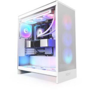 Obudowa NZXT H7 Flow RGB (2024) Midi Tower z oknem Biała