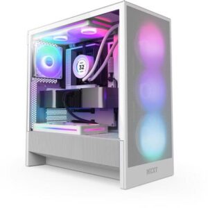 Obudowa NZXT H5 Flow RGB (2024) Midi Tower z oknem Biała