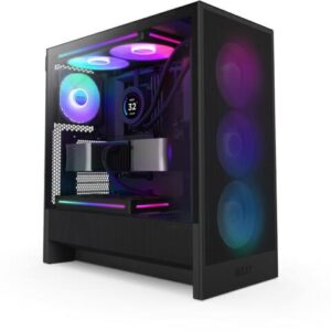 Obudowa NZXT H5 Flow RGB (2024) Midi Tower z oknem Czarna