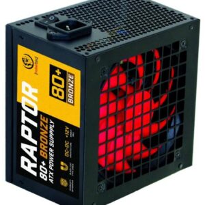 Zasilacz ATX Rebeltec RAPTOR 600W, BRONZE 80+, Single Rail, DC-DC