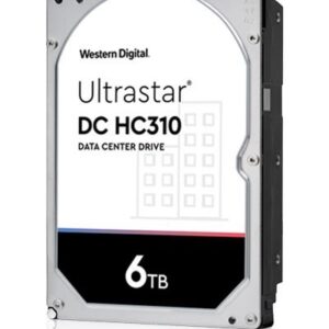 Dysk Western Digital Ultrastar DC HC310 7K6 6TB 3,5" 7200 256MB SATA III 512e SE HUS726T6TALE6L4