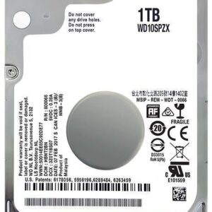 Dysk WD Blue™ WD10SPZX 1TB 2,5" 5400 128MB SATA III Slim 7mm