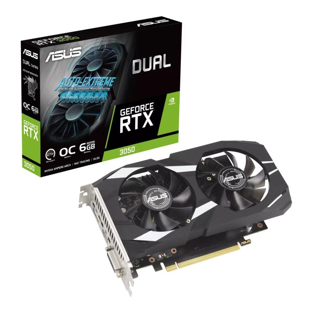 Karta VGA Asus Dual GeForce RTX 3050 OC Edition 6GB GDDR6 96bit HDMI+DP+DVI-D PCIe4.0 - obrazek 7